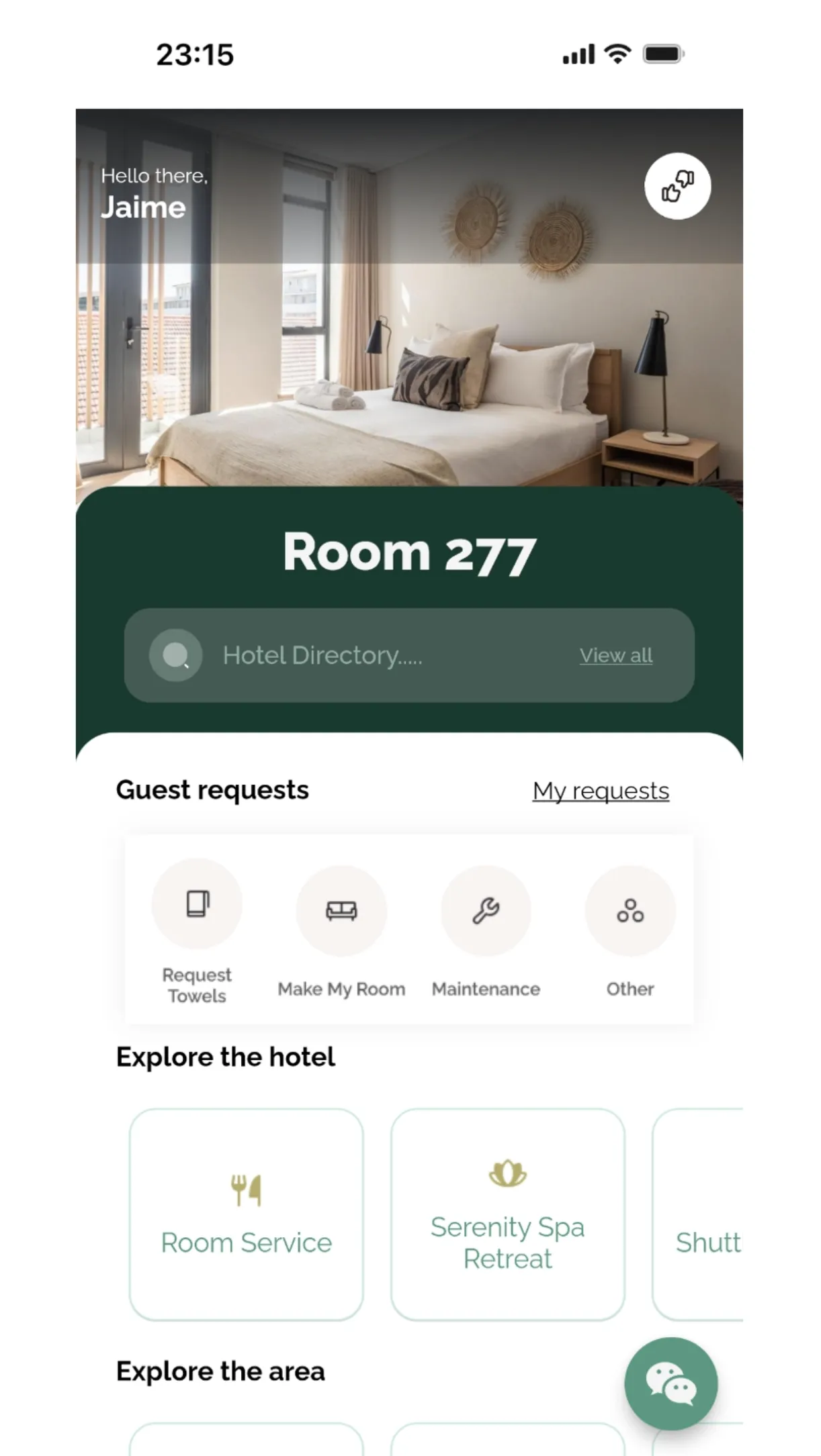 Guest requests